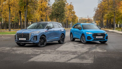 Photo of Красное знамя против четырёх колец: сравнительный тест Hongqi HS3 и Audi Q3