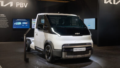 Photo of «Зелёная» рабочая лошадка: Kia представила шасси PV5 во Франции
